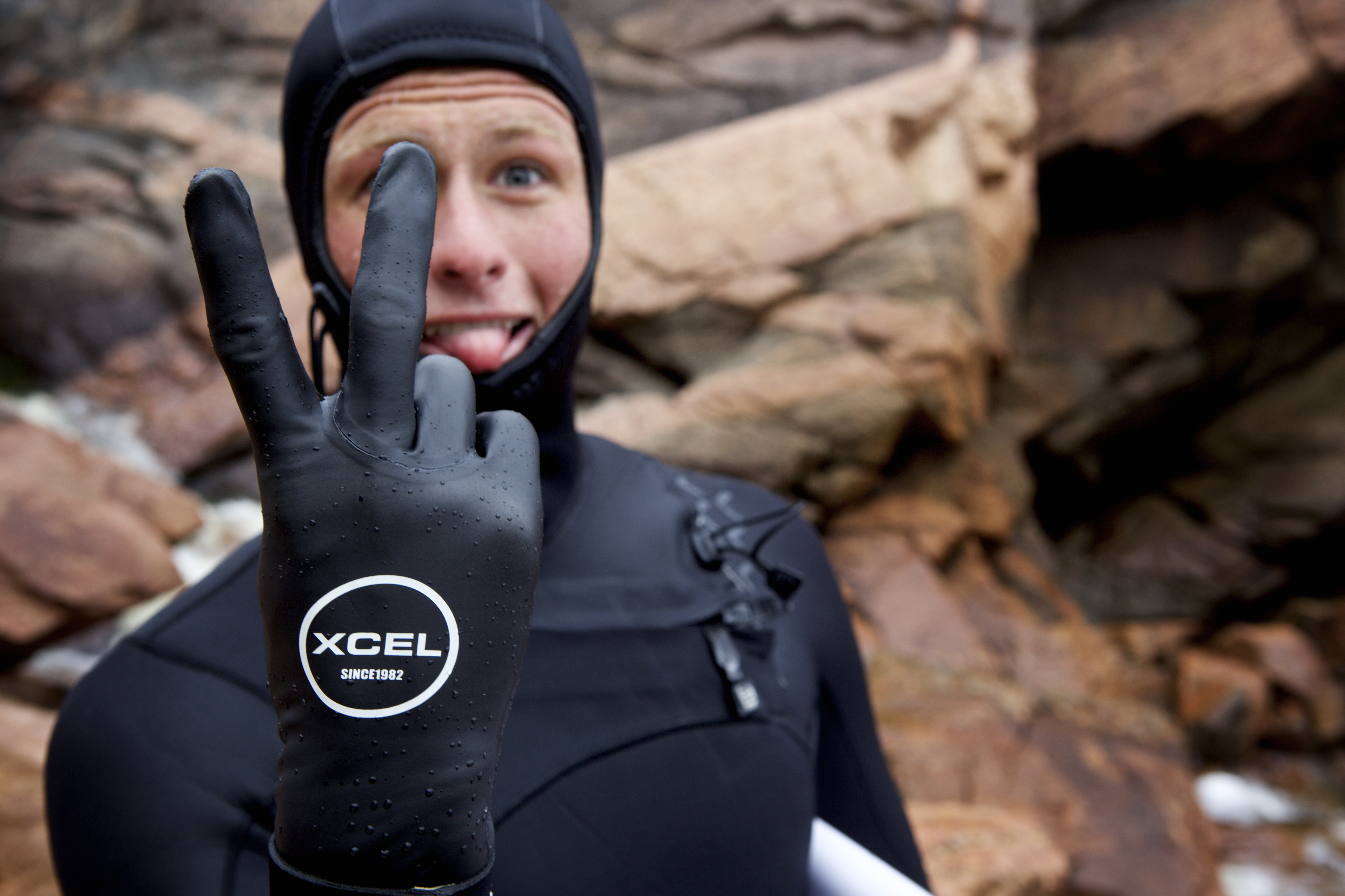 Xcel Anti glove / Gants - Infiniti Comp 0.3 mm 5 finger S