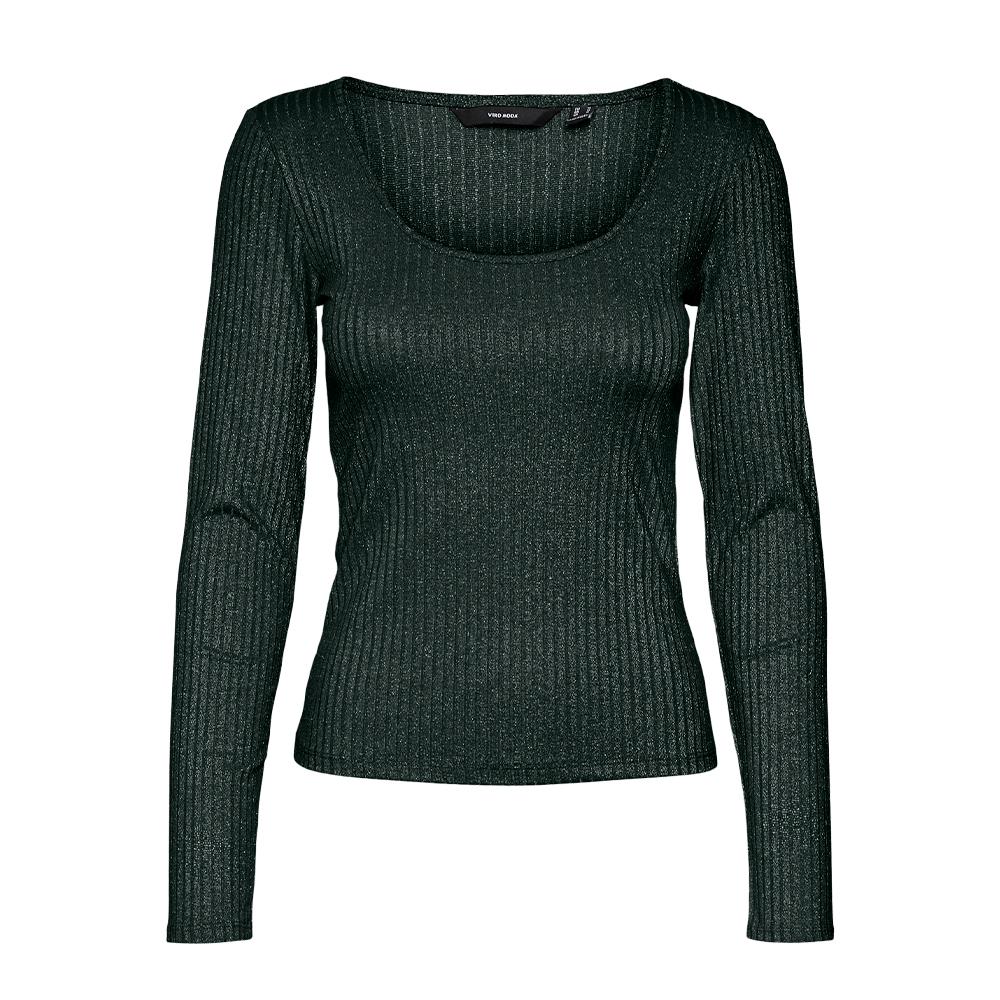 Vero Moda T-shirt Manches Longues Gris Femme Vero Moda Cora