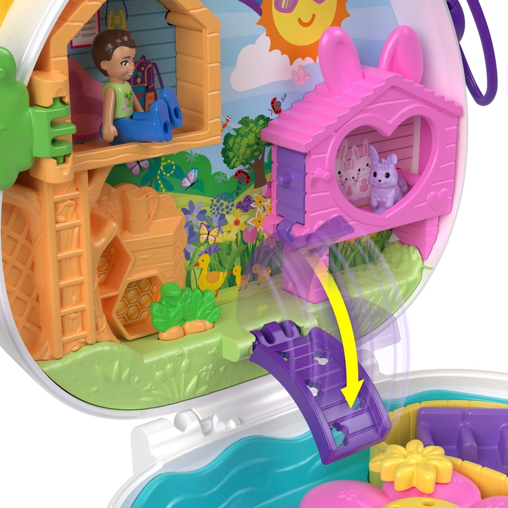 Polly Pocket Kompakter Blumengartenhase