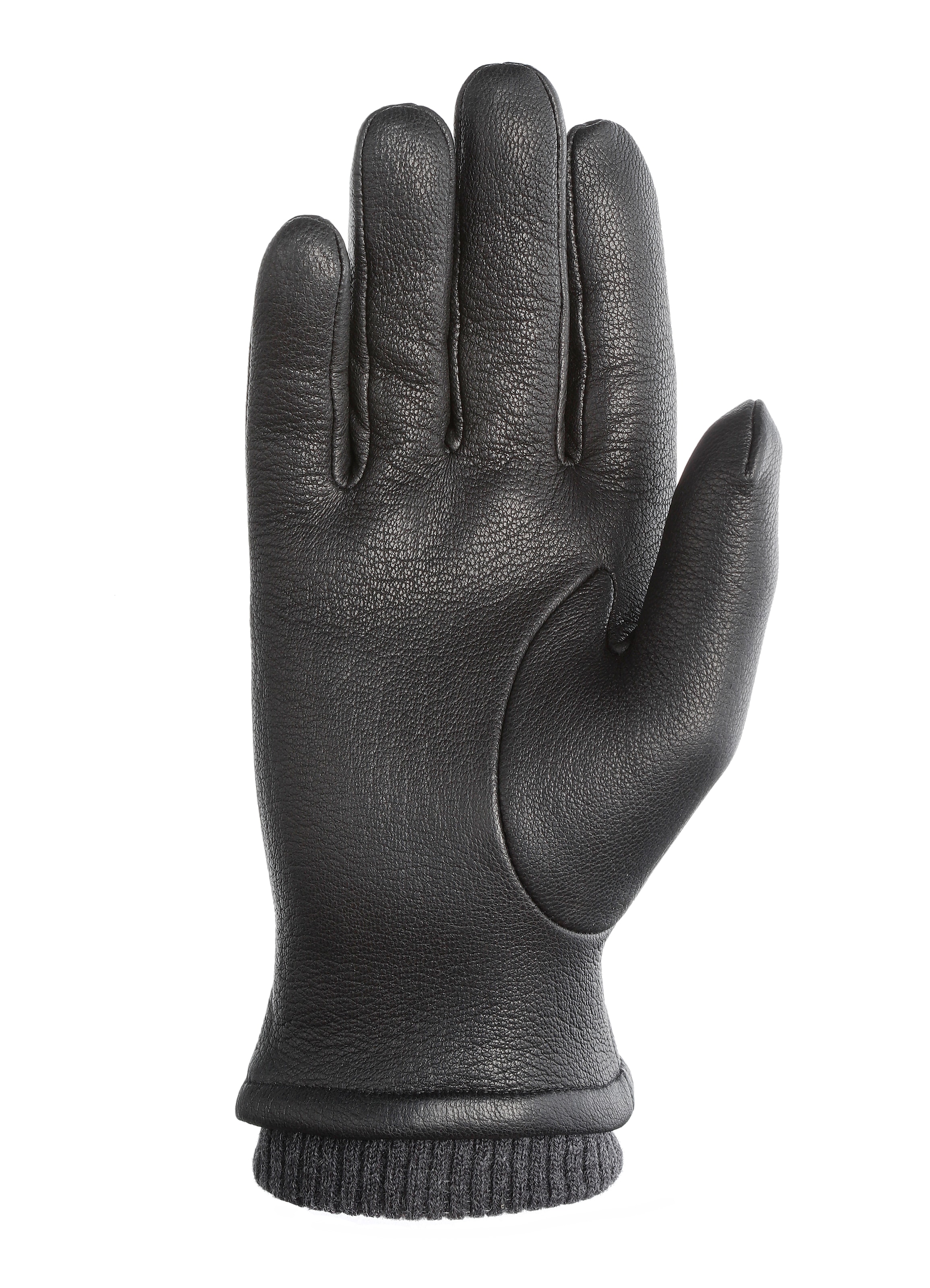 PEARLWOOD Lederhandschuhe »SOHO«, Strickbündchen, Temperaturregulierend, gefüttert