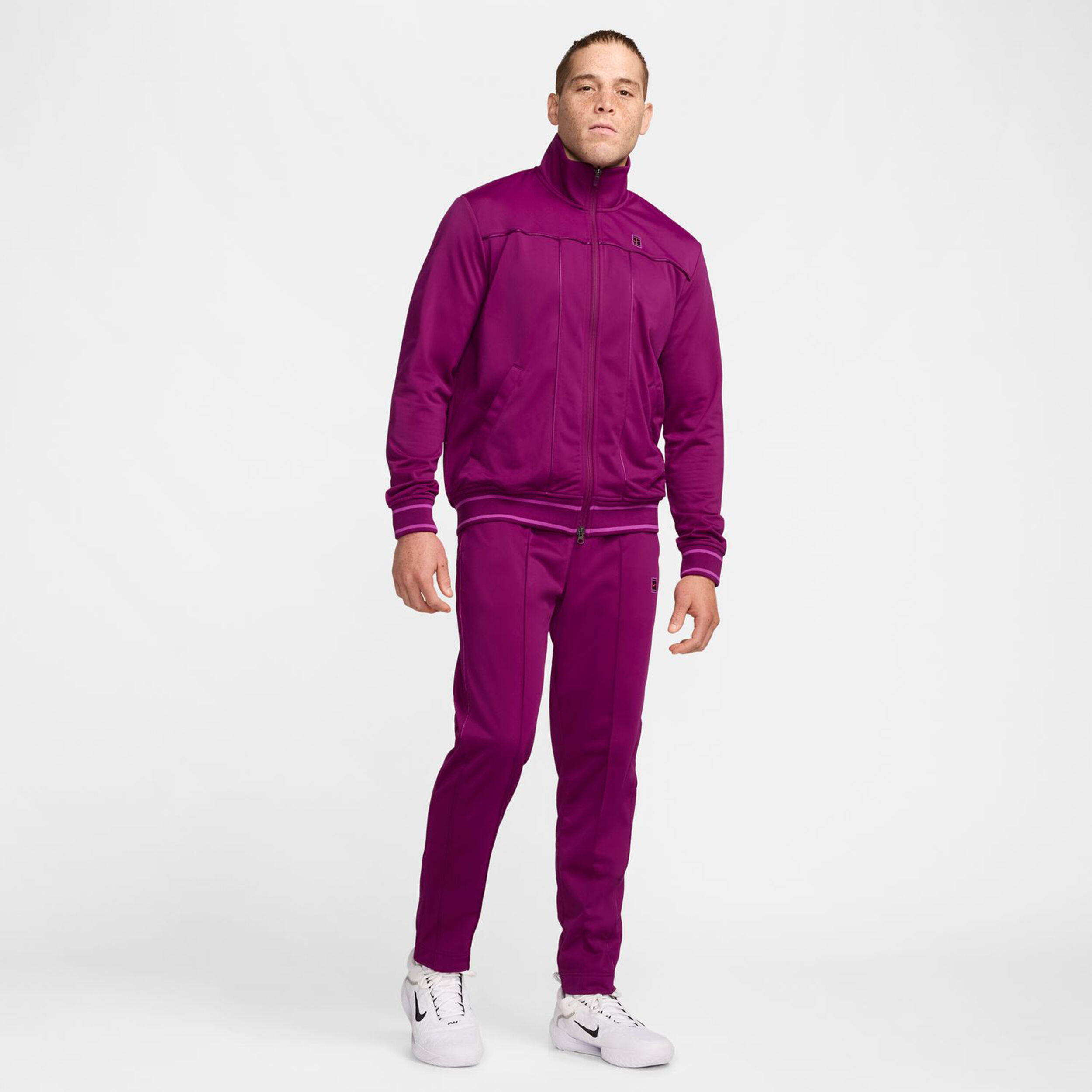 Nike Heritage Suit Veste De Survêtement Hommes - Berry