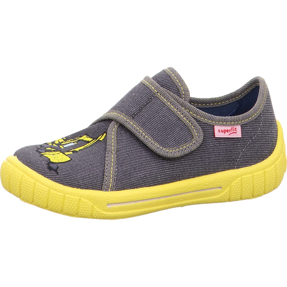 Superfit Bill Hausschuhe Kinder grau