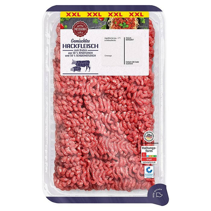 MEINE METZGEREI Hackfleisch gemischt 0,8 kg