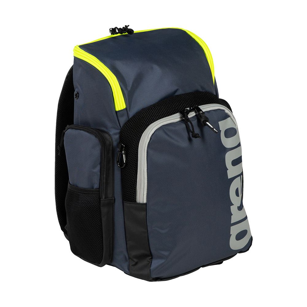 Arena SPIKY III 35L - Sac À dos navy/neon yellow