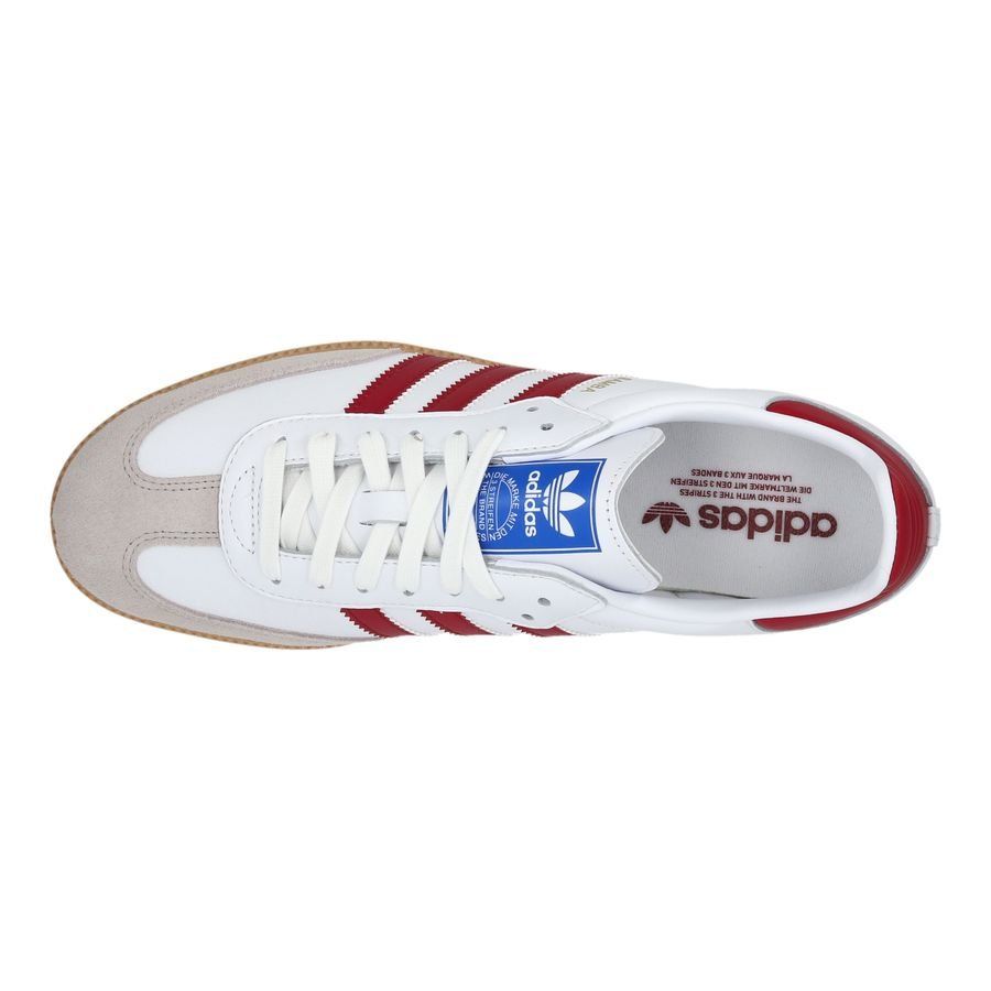adidas Original Samba OG - Blanc/Bordeaux