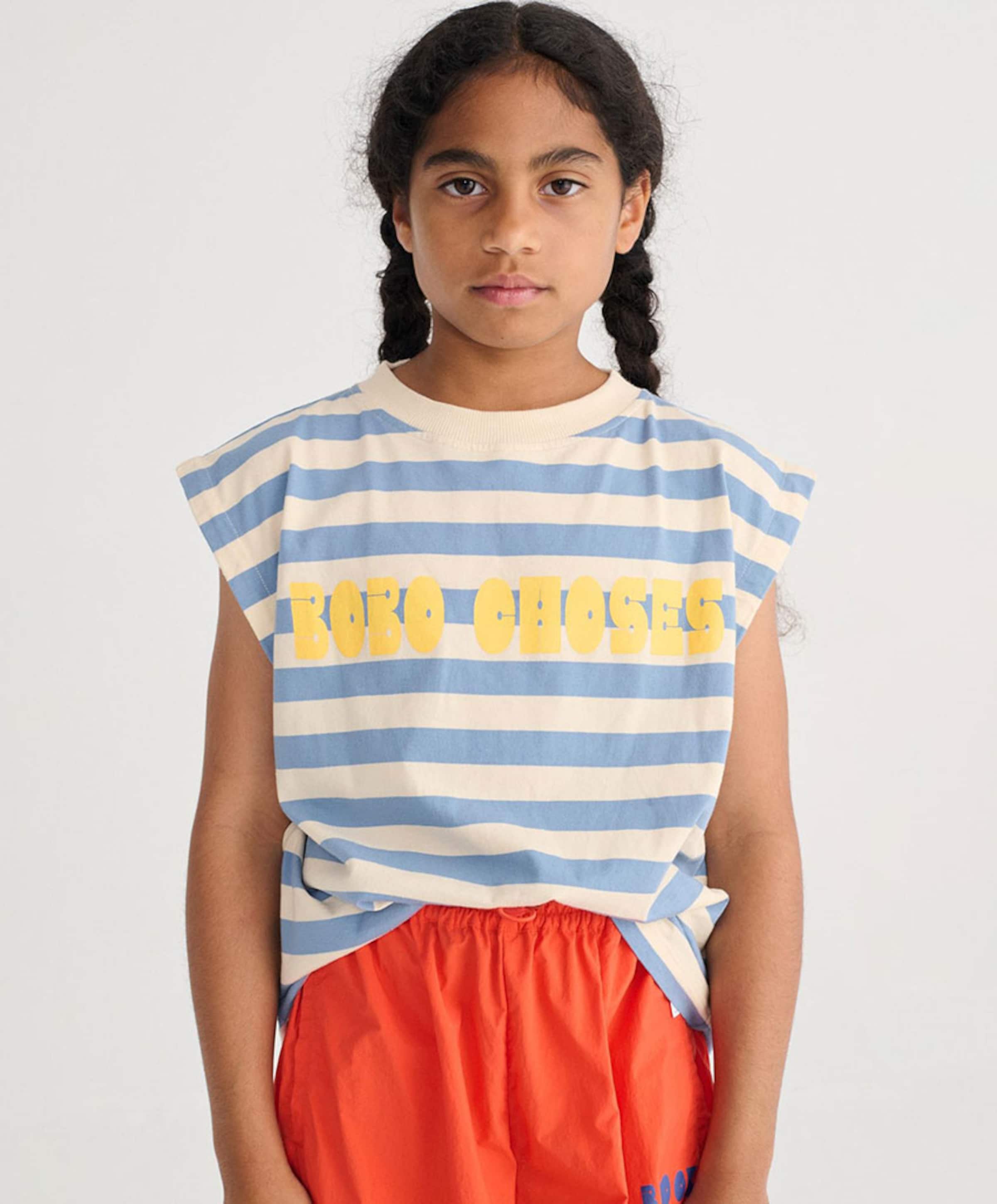 Bobo Choses Uniseks T-shirt blauw