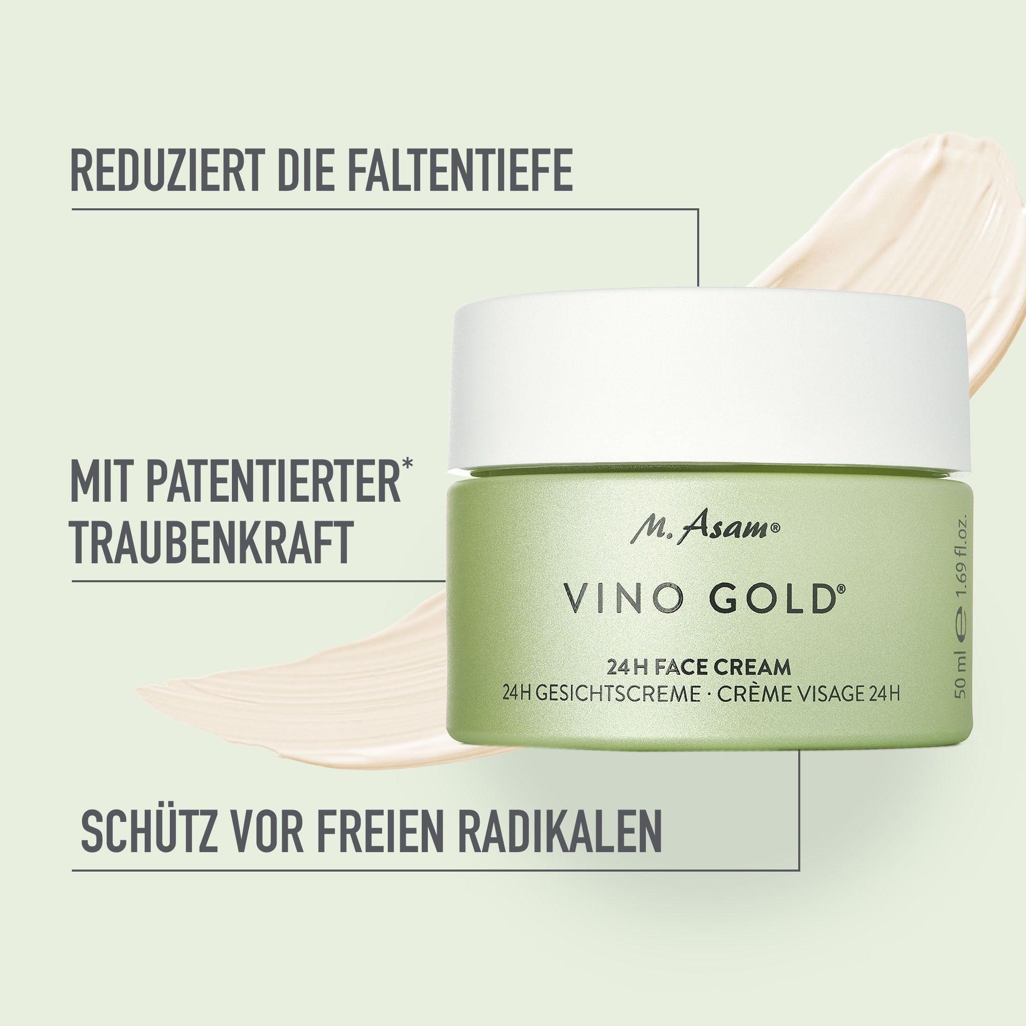 M. Asam VINO GOLD 24h Gesichtscreme Tagescreme
