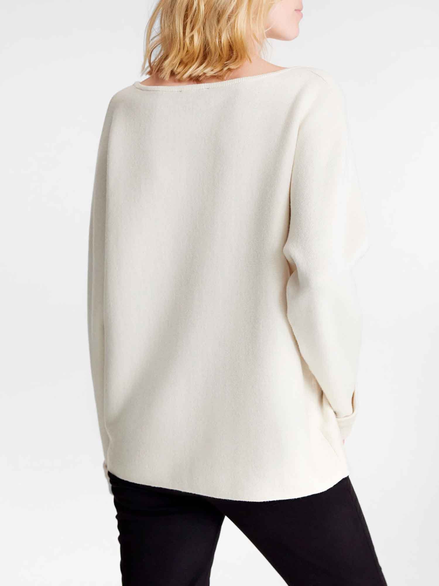 Pull Femme Oversize Blanc