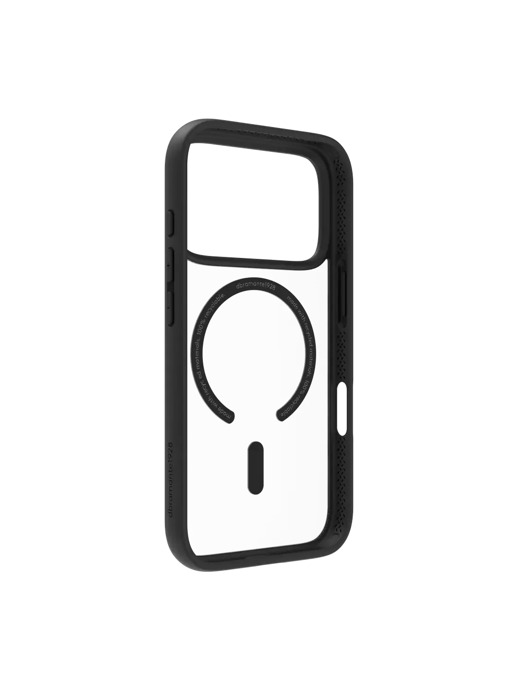 iPhone 17 Pro MagSafe Gummi Schutzhülle Grenen Biologisch Abbaubar (GN63BL006726) - Schwarz