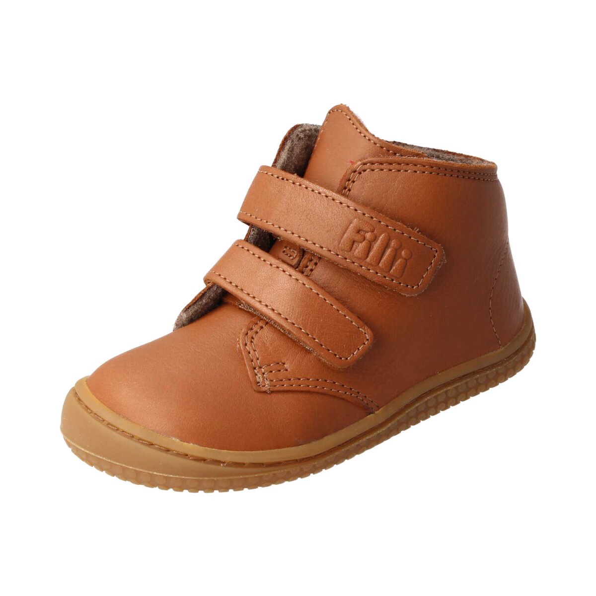 MB4213-F9 chestnut SOFT-FEET BIO nappa fleece velcro Weite/M