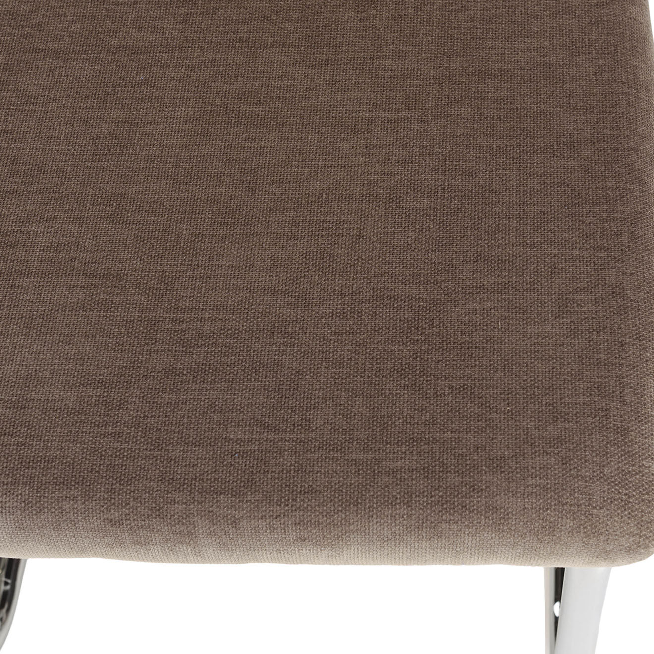 Macabane 2 Chaises Léa taupe - 50x56x84 cm