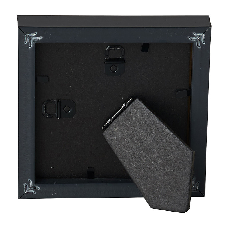 Fotolijst basic - zwart - 10x10 cm