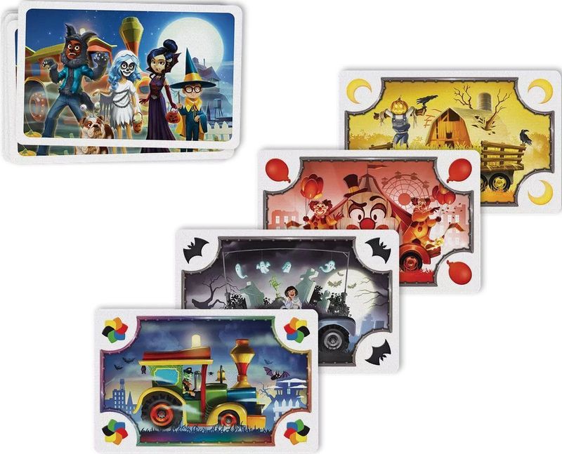 Ticket to Ride - Spookstad - Bordspel - Multicolor - Karton