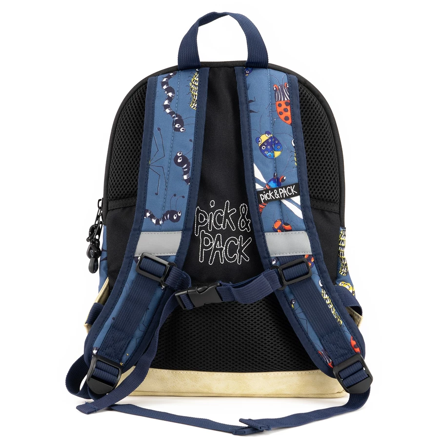 Pick & Pack Rucksack Insect Backpack M Blau