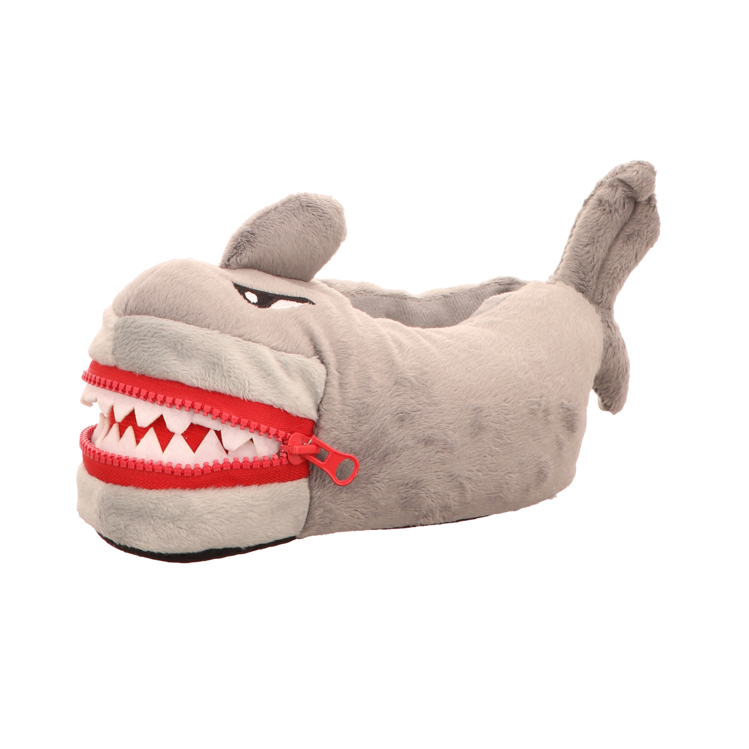 Home Comfort Kinder-Fun-Hausschuh Hai Grau