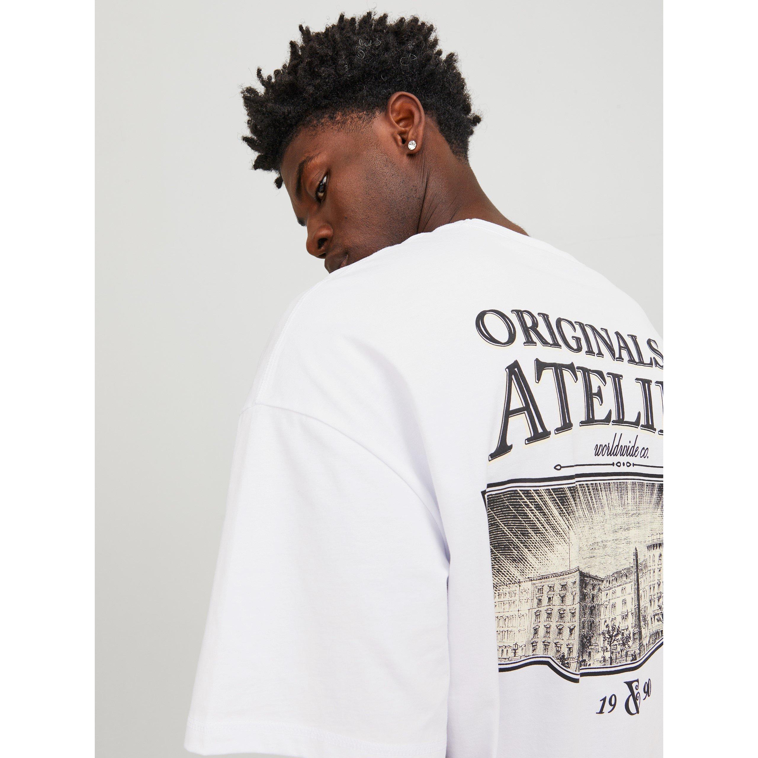Jack and Jones Back Graphic Oversized T Shirt