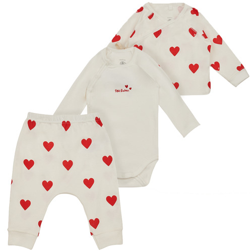 Petit Bateau - LALLA - Rouge / Blanc