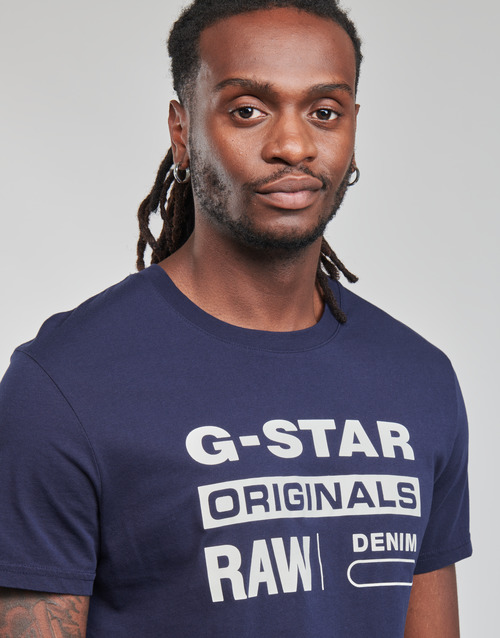 G-Star Raw - GRAPHIC 8 R T SS - Bleu