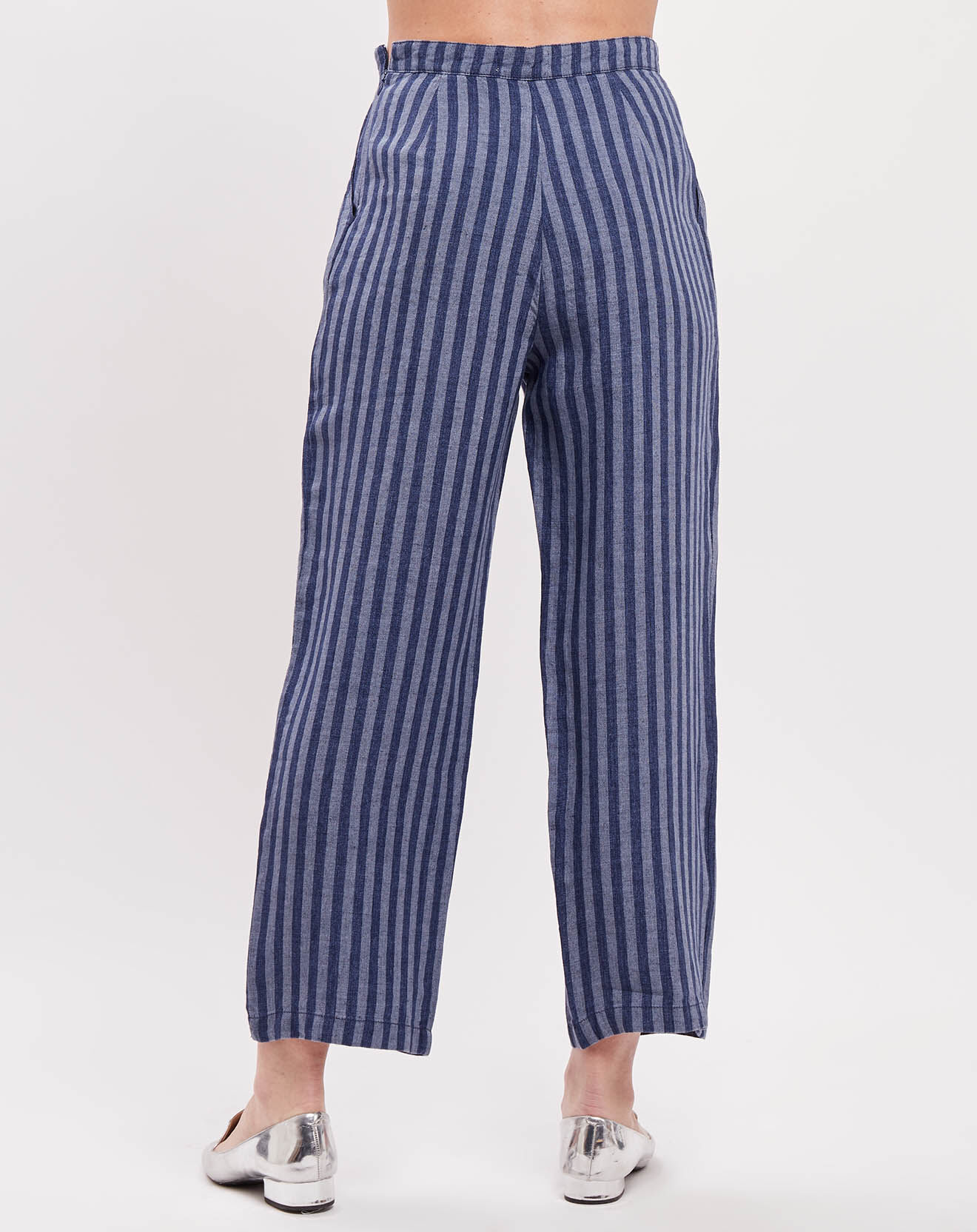Harris Wilson Pantalon 100% Lin Cybelle indigo