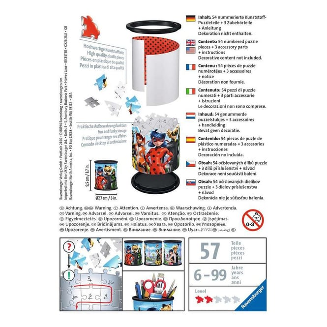 Miraculous - Utensilo - 3D-Puzzle