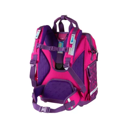 Schneiders Schulrucksackset Neo Blossom, 4 teilig