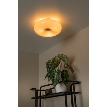 Lucide plafondlamp Sentino Ø30cm taupe