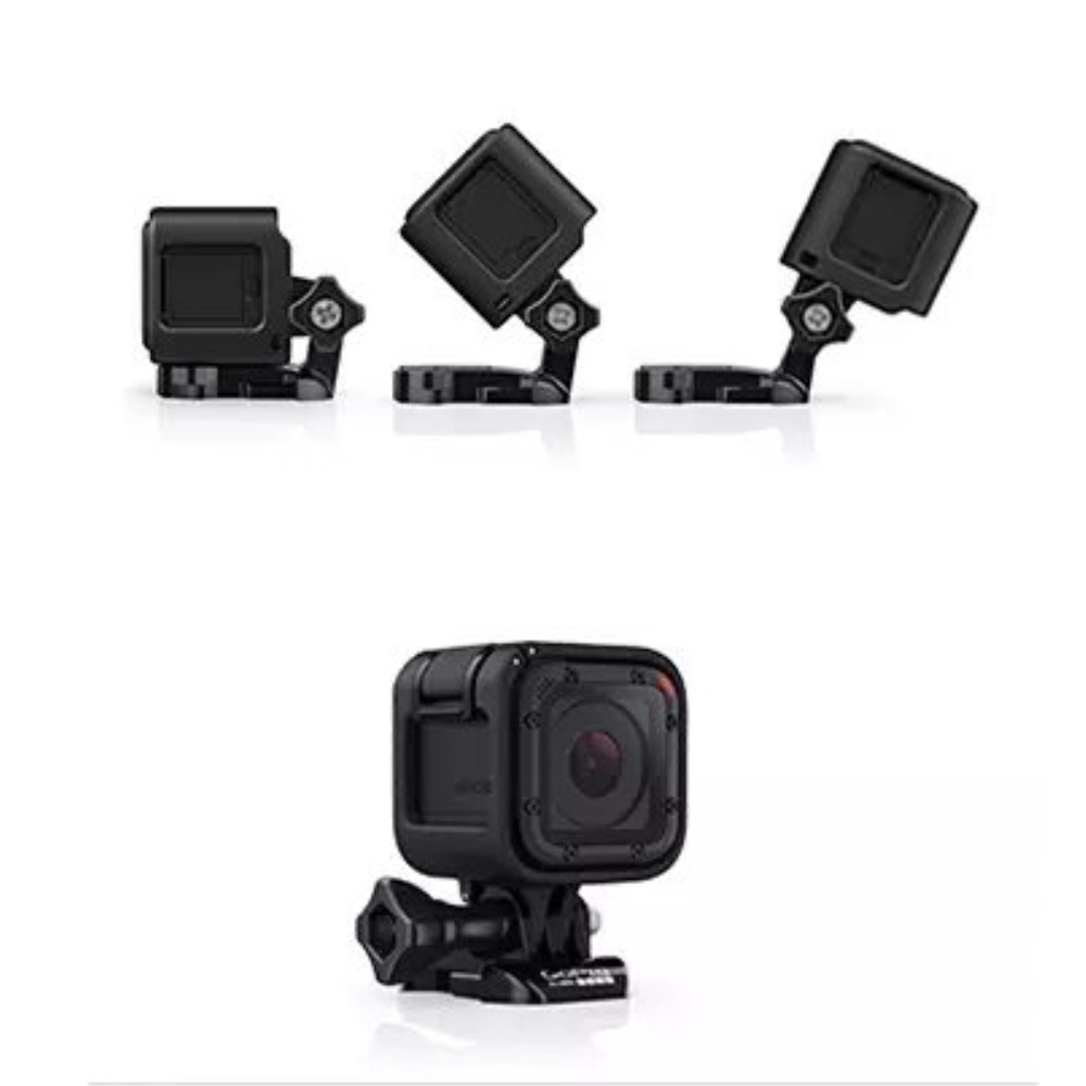 GoPro Hero 5 Session / 4 Session Schutzgehäuse mit Befestigungsschraube - Schwarz