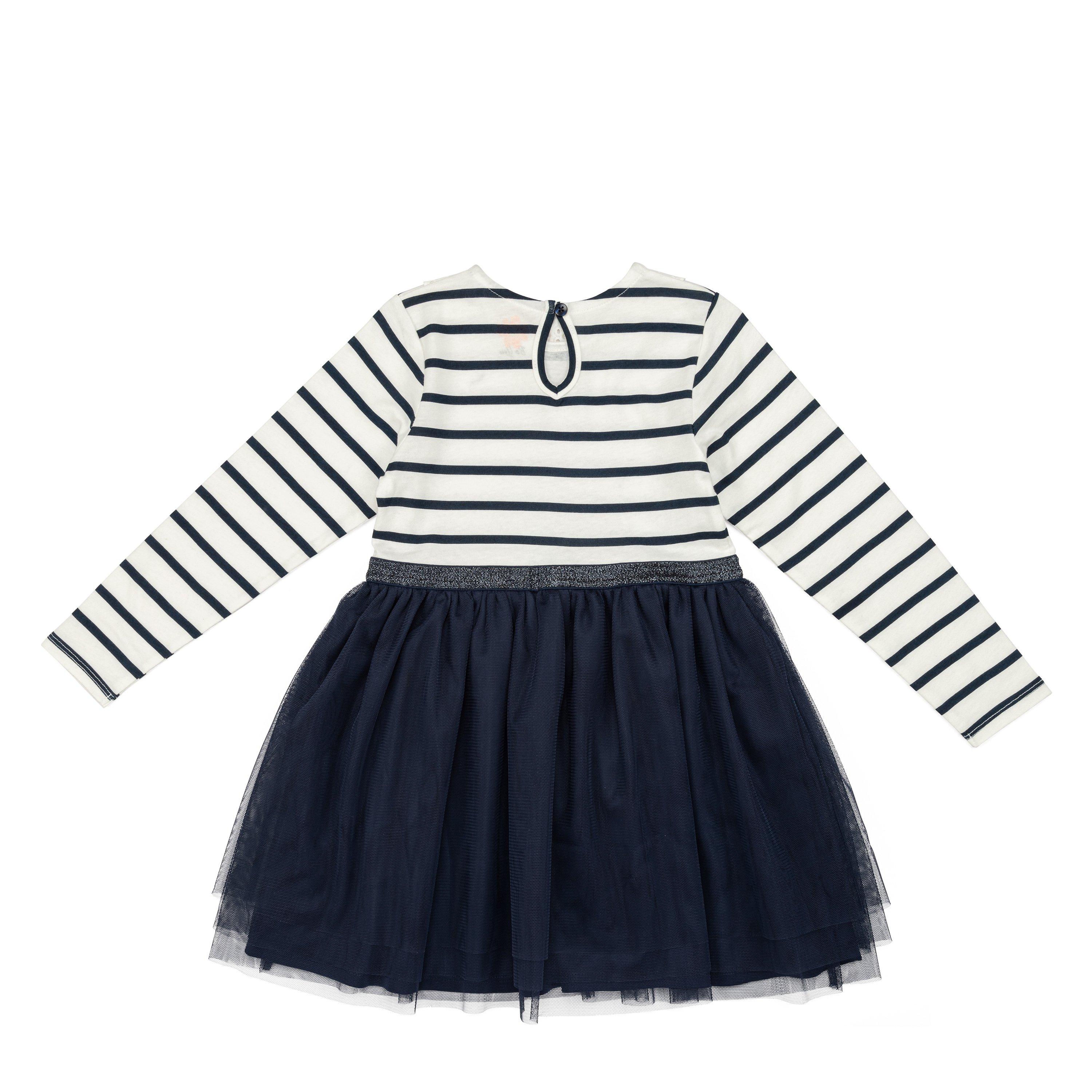 Be You Younger Girl Stripe Tulle Dress