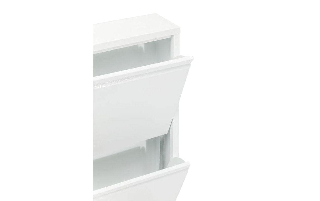 Schuhschrank Caruso 100 x 50 cm, Weiss<br>Schuhmöbel
