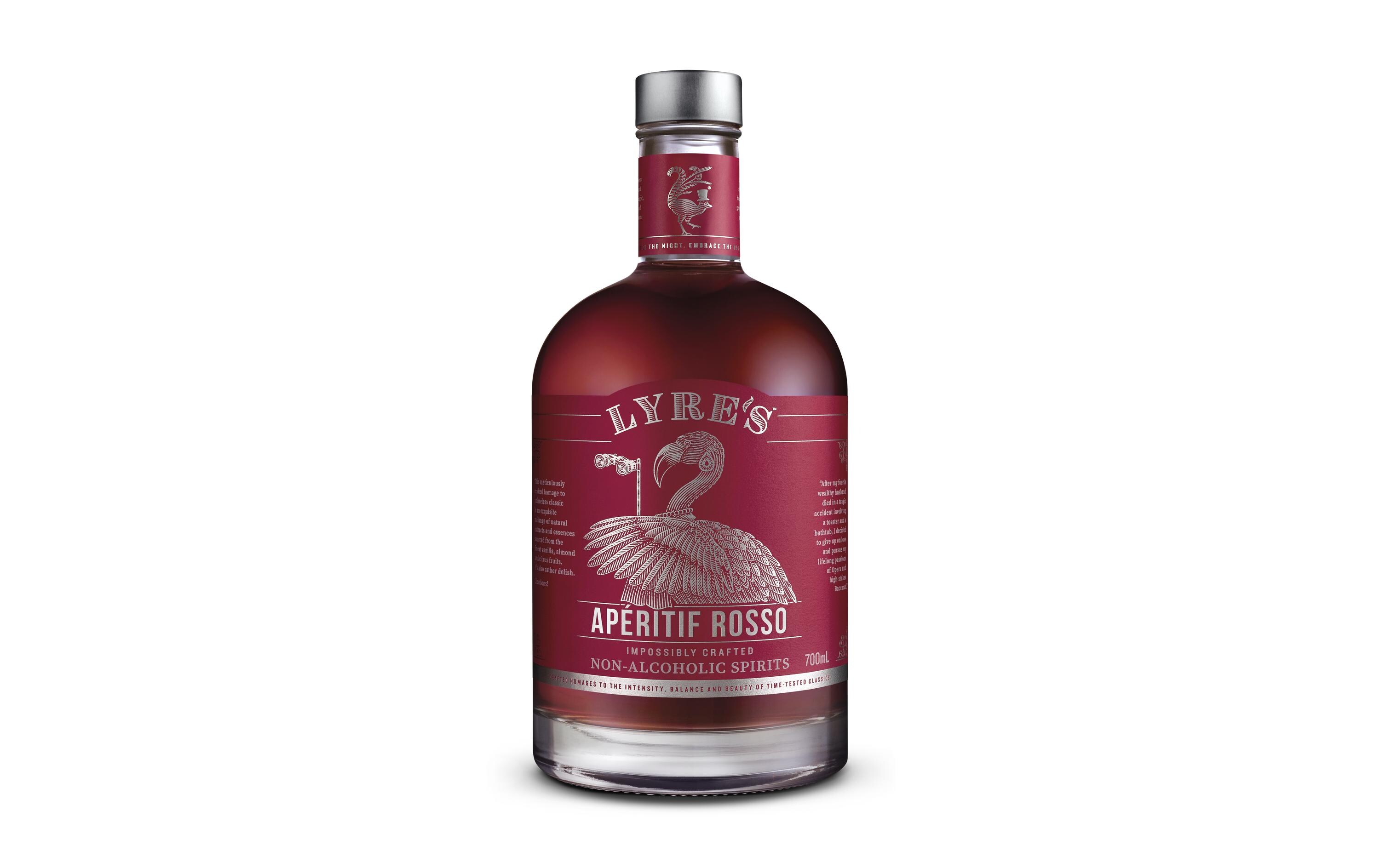 Apéritif Rosso 0.7 l alkoholfreiAromatische Spirituose ohne Alkohol