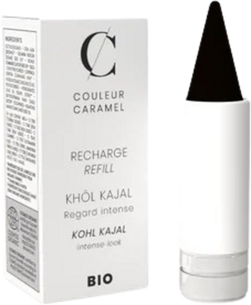 Couleur Caramel  Refill Kohl Kajal, n°15 Black