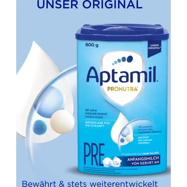 Pronutra Pre Anfangsmilch von Geburt an