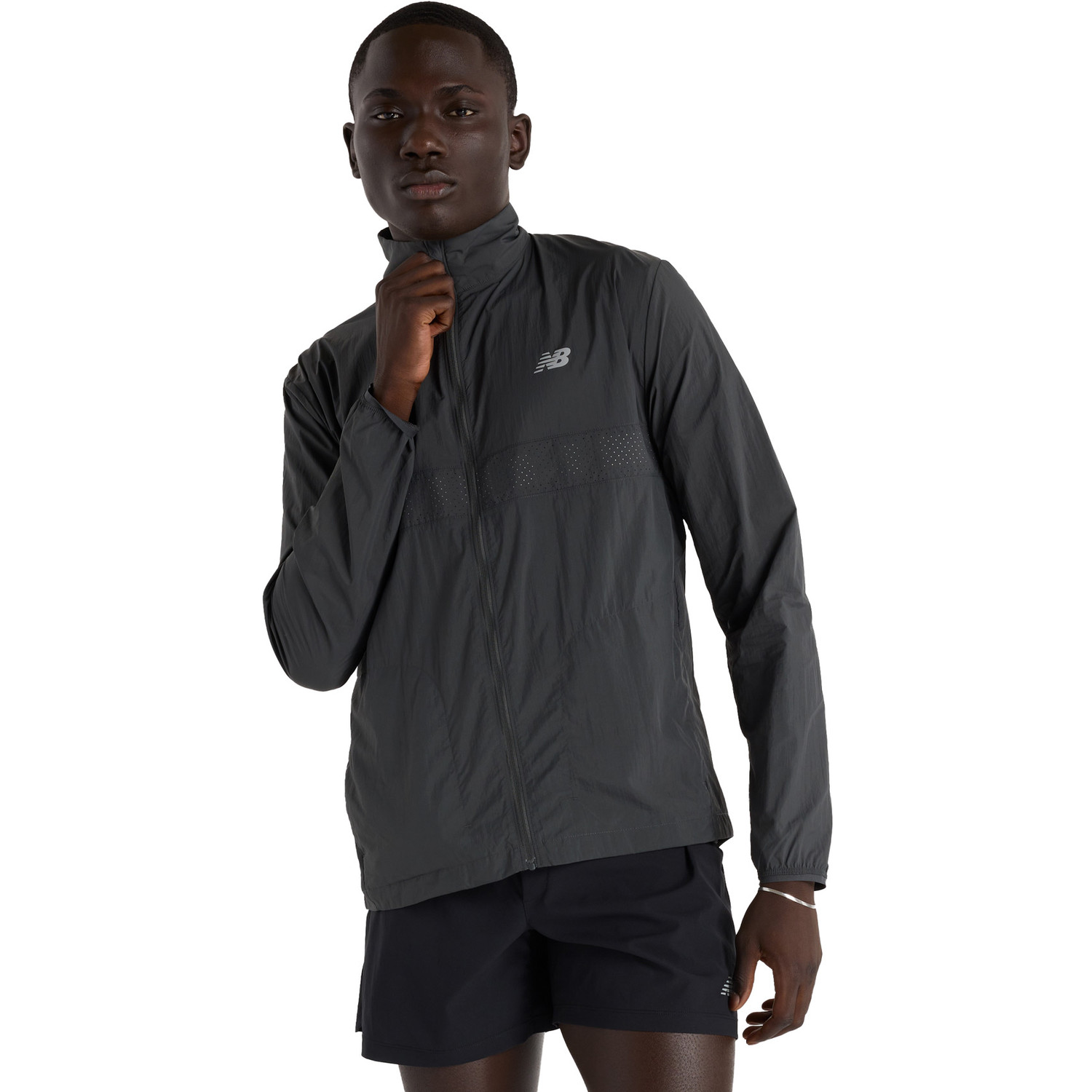 New Balance Reflective Packable Jack Heren