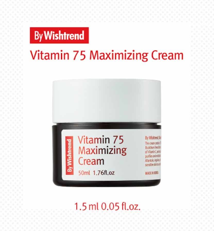 By Wishtrend Vitamin 75 Maximizing Cream 50ml