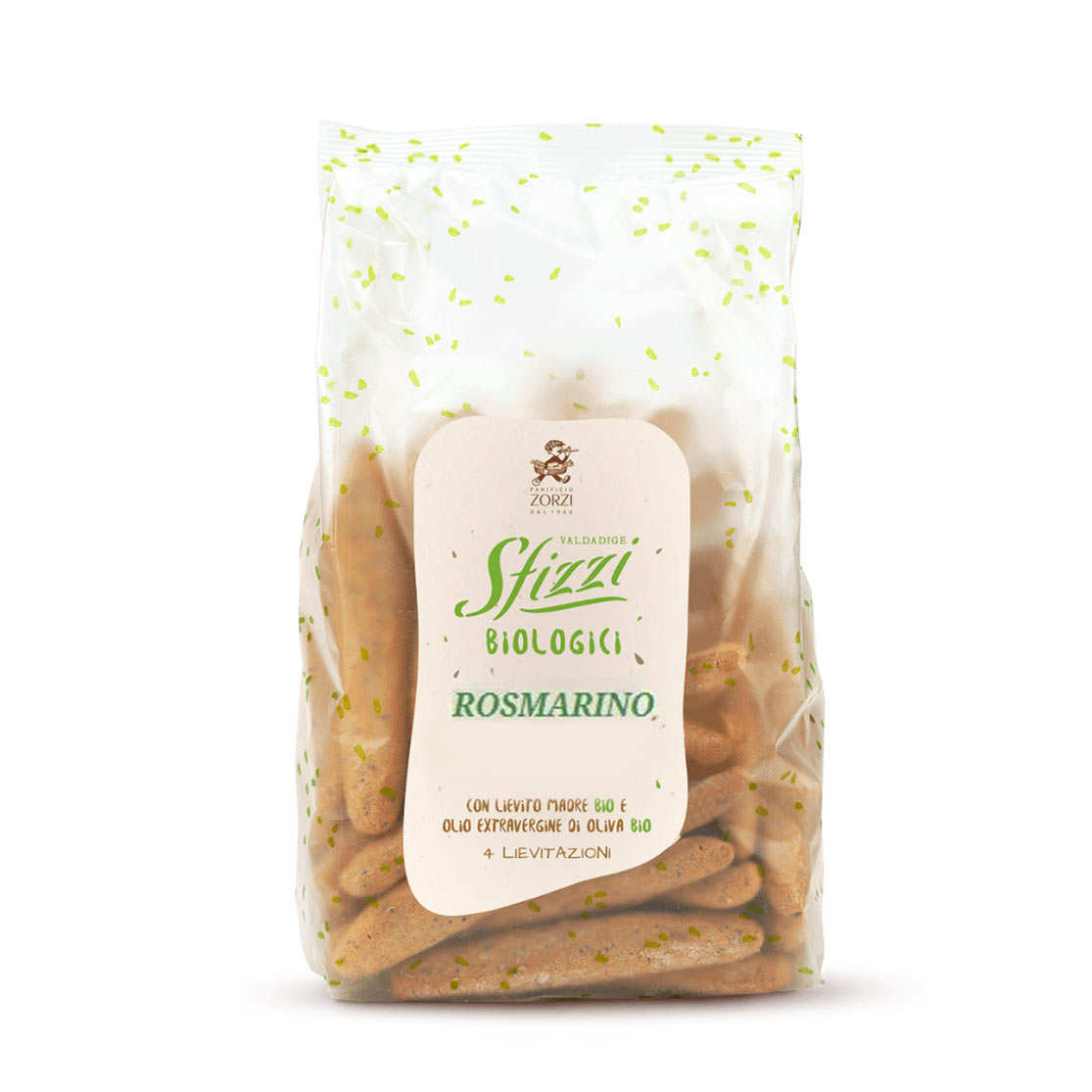 Sfizzi bio au romarin - Gressins italiens - Panificio Zorzi