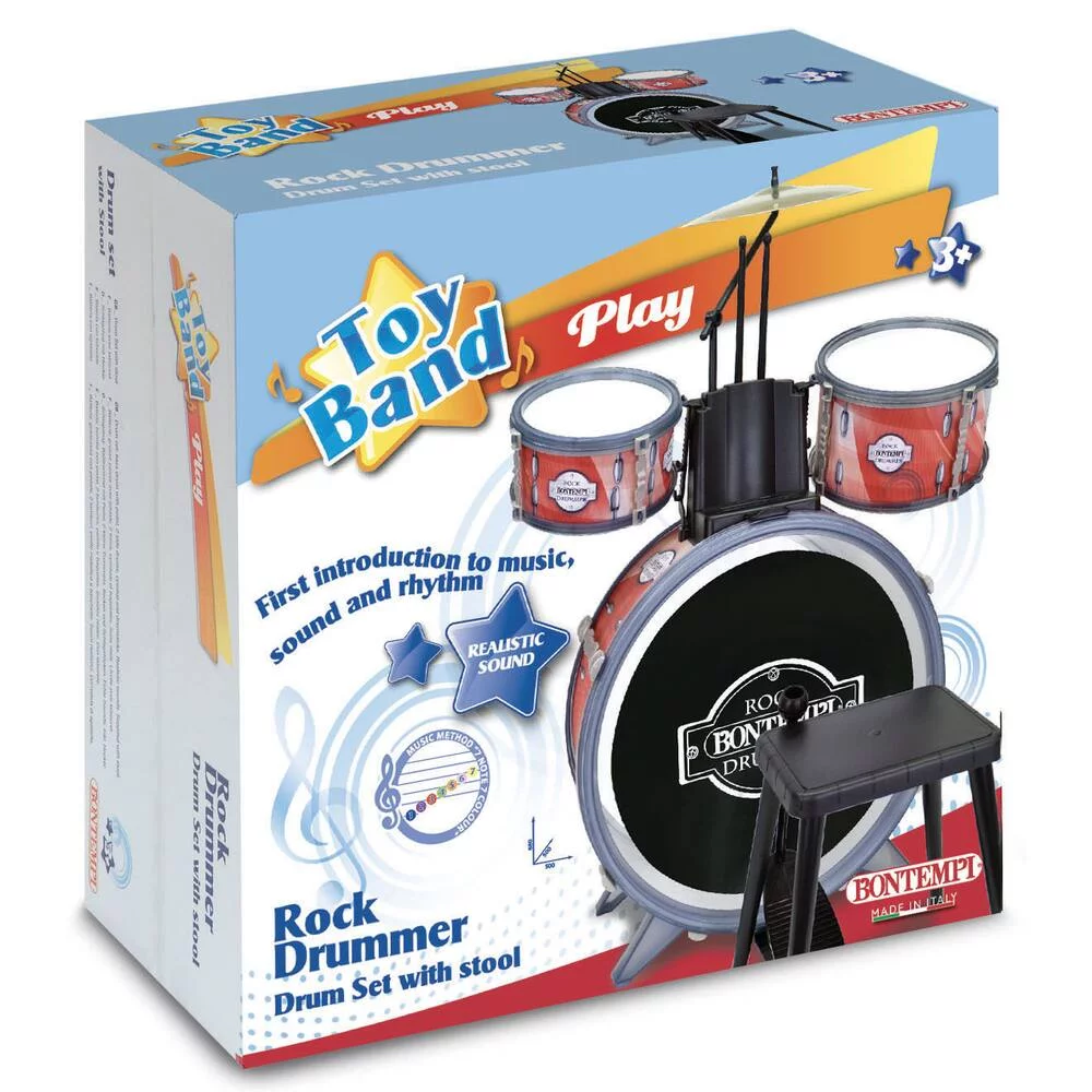 BATTERIE 3 FUTS ROCK DRUMMER