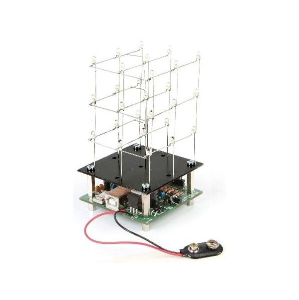 Velleman Kit Cubo LED 3D 3x3x3 usb - MK193