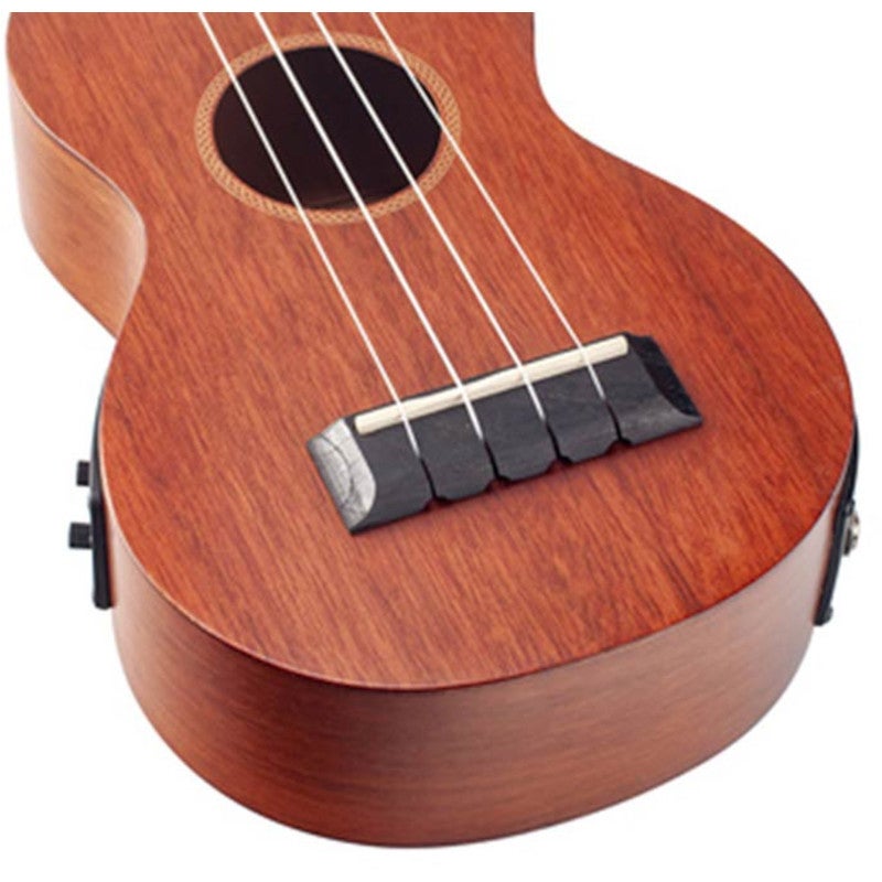 Mahalo MJ1VTTBR Java Series elektrisch-akoestische sopraan ukelele