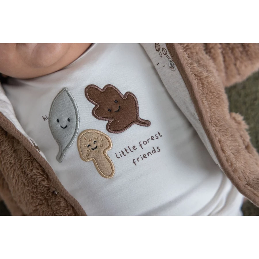 Feetje Langarmshirt AOP Little Forest Friends Natur