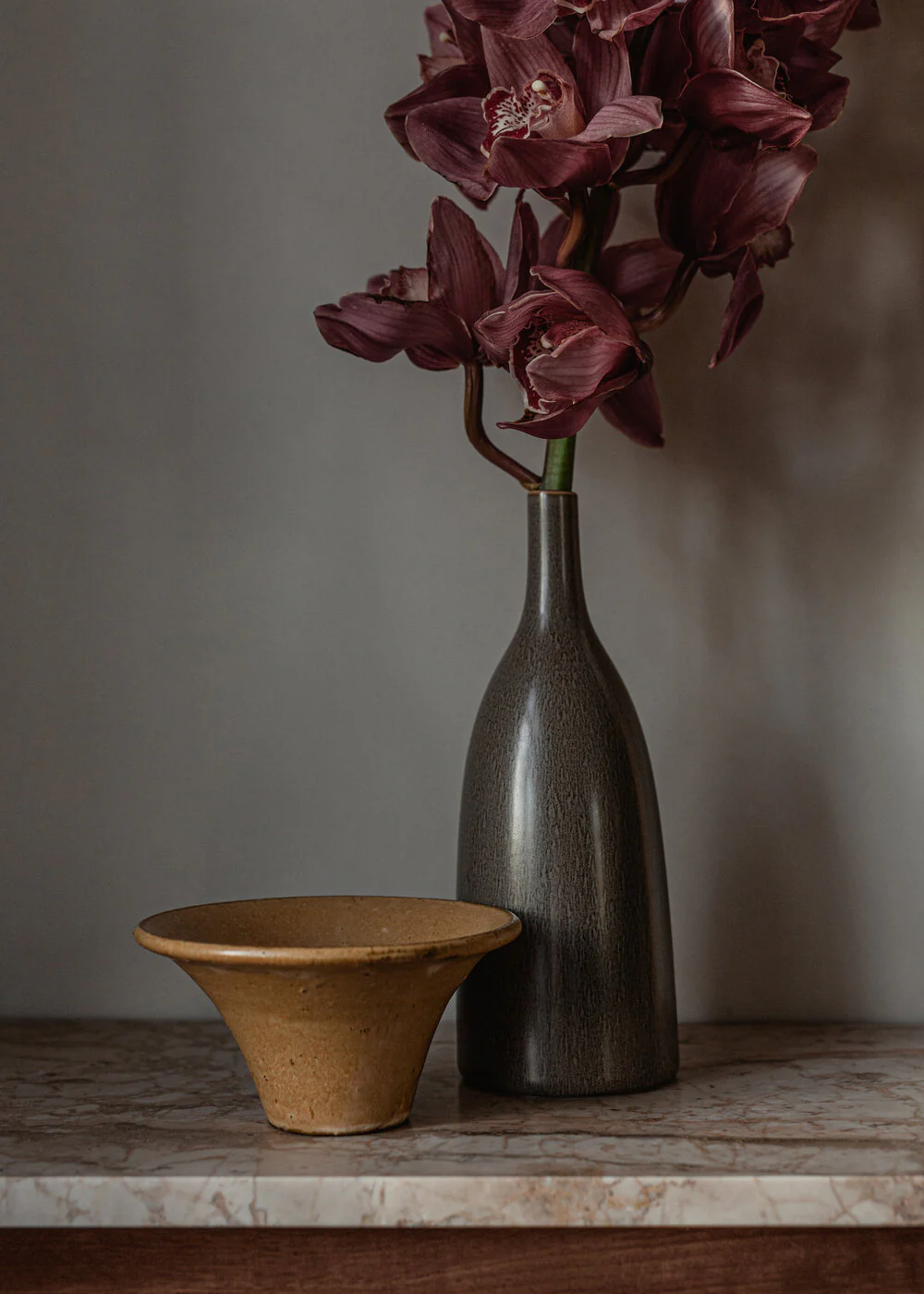 Audo Copenhagen  Strandgade vase, Fern - H:25 cm.