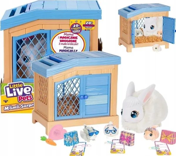 COBI LITTLE LIVE PETS Mama Surprise Rabbits 26593