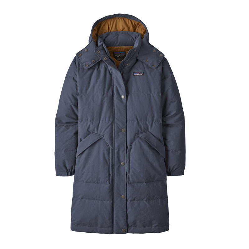 Patagonia Downdrift Parka, dame (Smolder Blue) - Spejder Sport