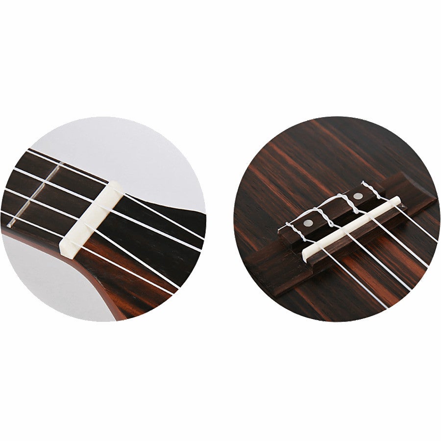 Flight Supernatural Series DUC460E elektrisch-akoestische concert ukelele met gigbag