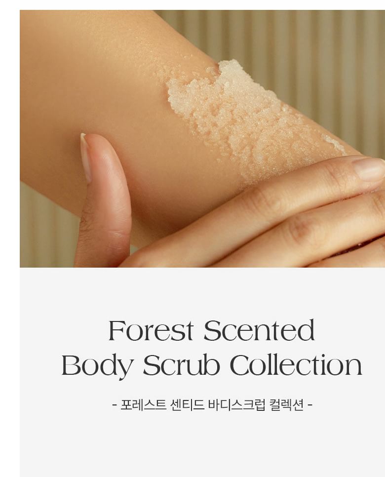 ROUND A'ROUND - Bodyscrub met bosgeur - 2 soorten