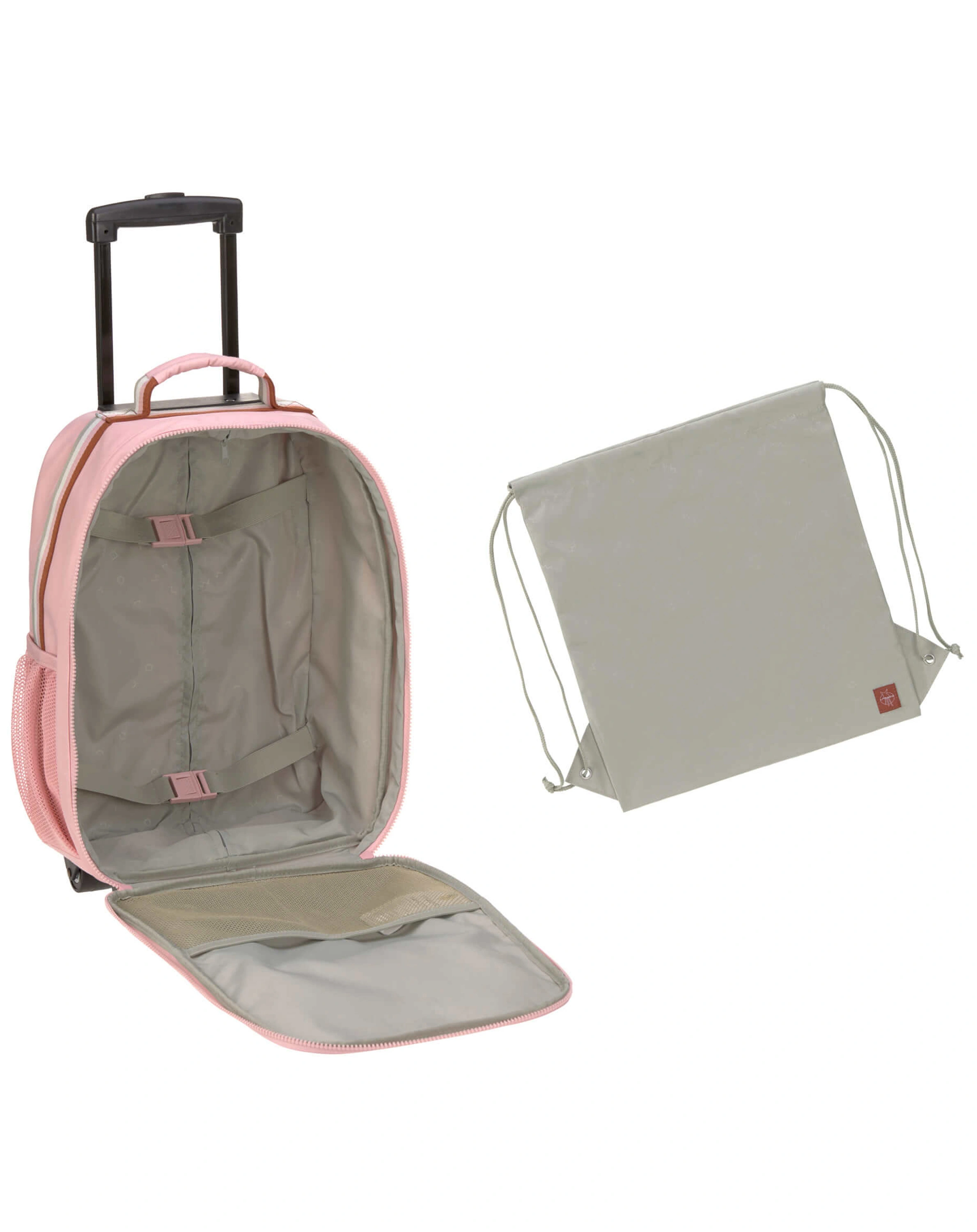 Kinder-Trolley SAFARI GIRAFFE in rosa
