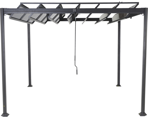 Florence Paviljoen 300x300 cm antraciet