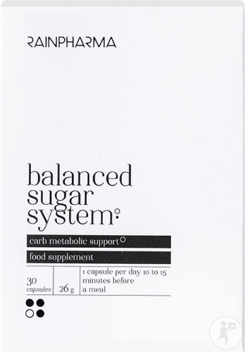RainPharma Balanced Sugar System Avec Reducose Et Quercétine 30 Gélules