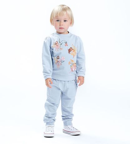 Hust and Claire Sweatshirt - HCSaria - Blåe Flax