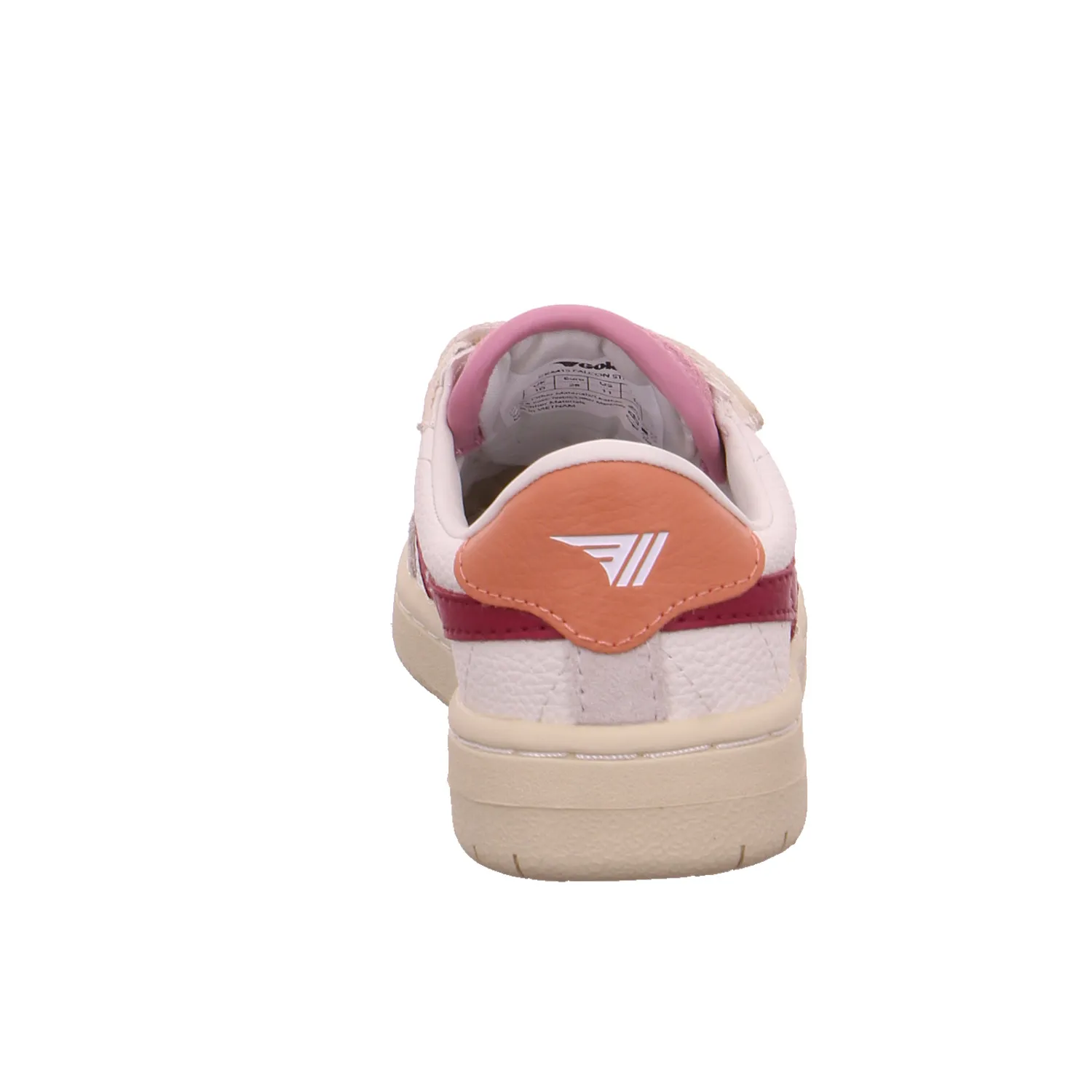 GOLA Kleinkinder-Halbschuh Klett Weiss Lederimitat  Sneaker