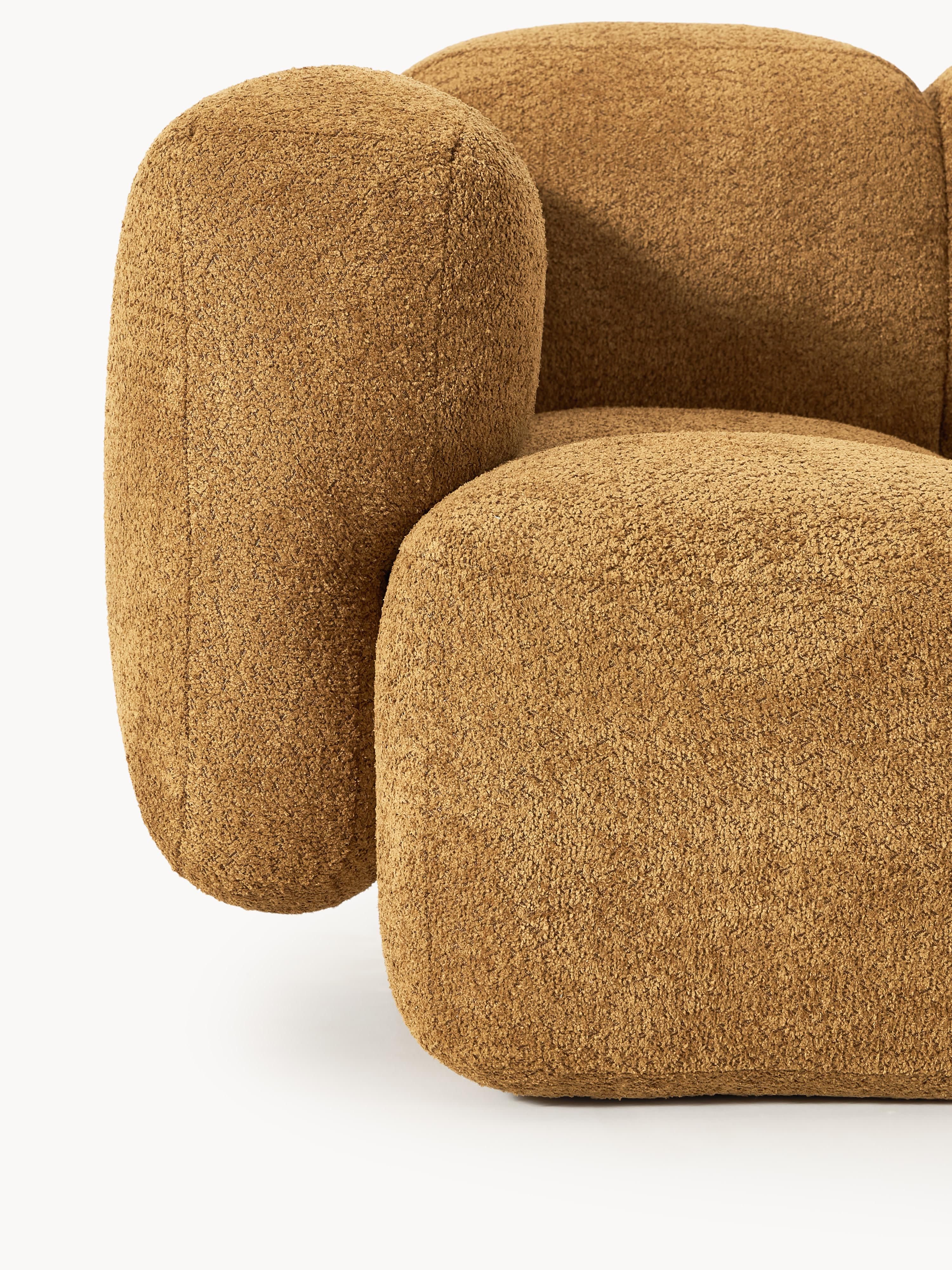 Modulaire bank Tayla (4-zits) van teddy bouclé